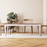 Rustica Reclaimed Solid Wood Rustic Dining Table C19